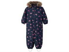 Name It dark sapphire rainbow snowsuit